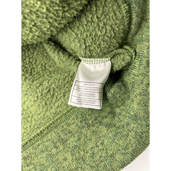 Nike ACG Hooded Sweater Women's Size Medium Green Sherpa Thermal Warm - Picture 7 of 14